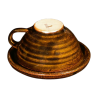 Tasse thé with saucer 2 pcs