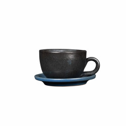 Tasse grand avec soucoupe 2 pcs