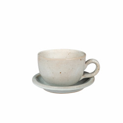 Tasse grand avec soucoupe 2 pcs