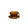 Tasse avec soucoupe 2 pcs