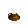 Tasse avec soucoupe 2 pcs