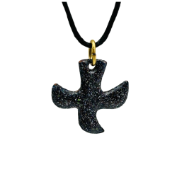 Taizé dove with cord