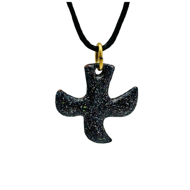 Taizé dove with cord