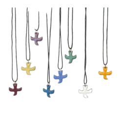 Taizé dove with cord