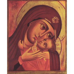 Icon on wood, 387 medium size - Virgin of Korsum