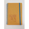 Notebook in recycled paper quality