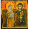 Christ and the Believer Icon on wood