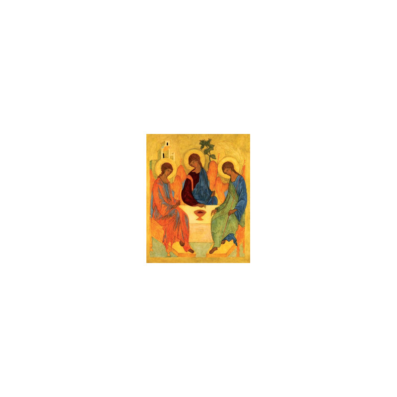 Icon on wood, 384 medium size - Holy Trinity