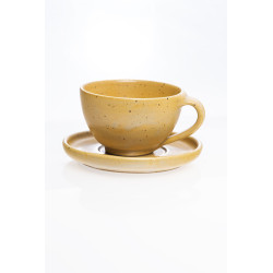 Tasse avec soucoupe 2 pcs